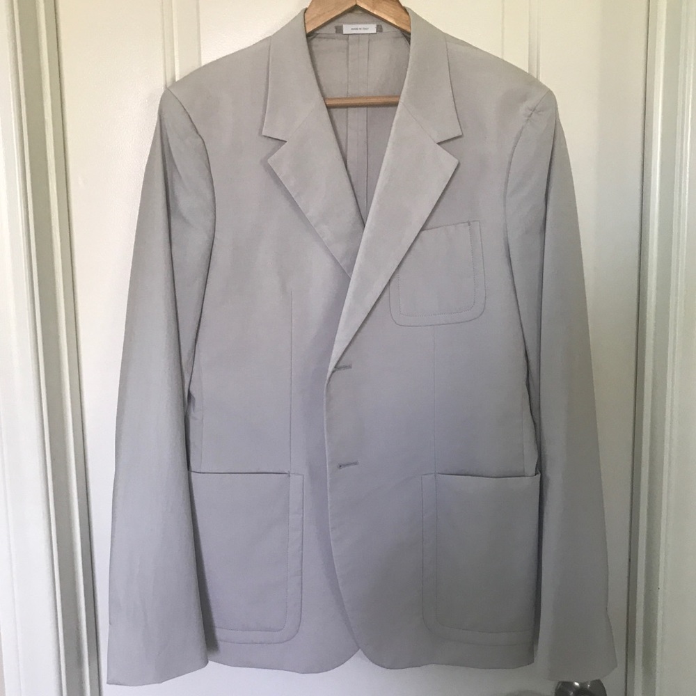 Jil Sander Men’s Tan Blazer Sport Coat